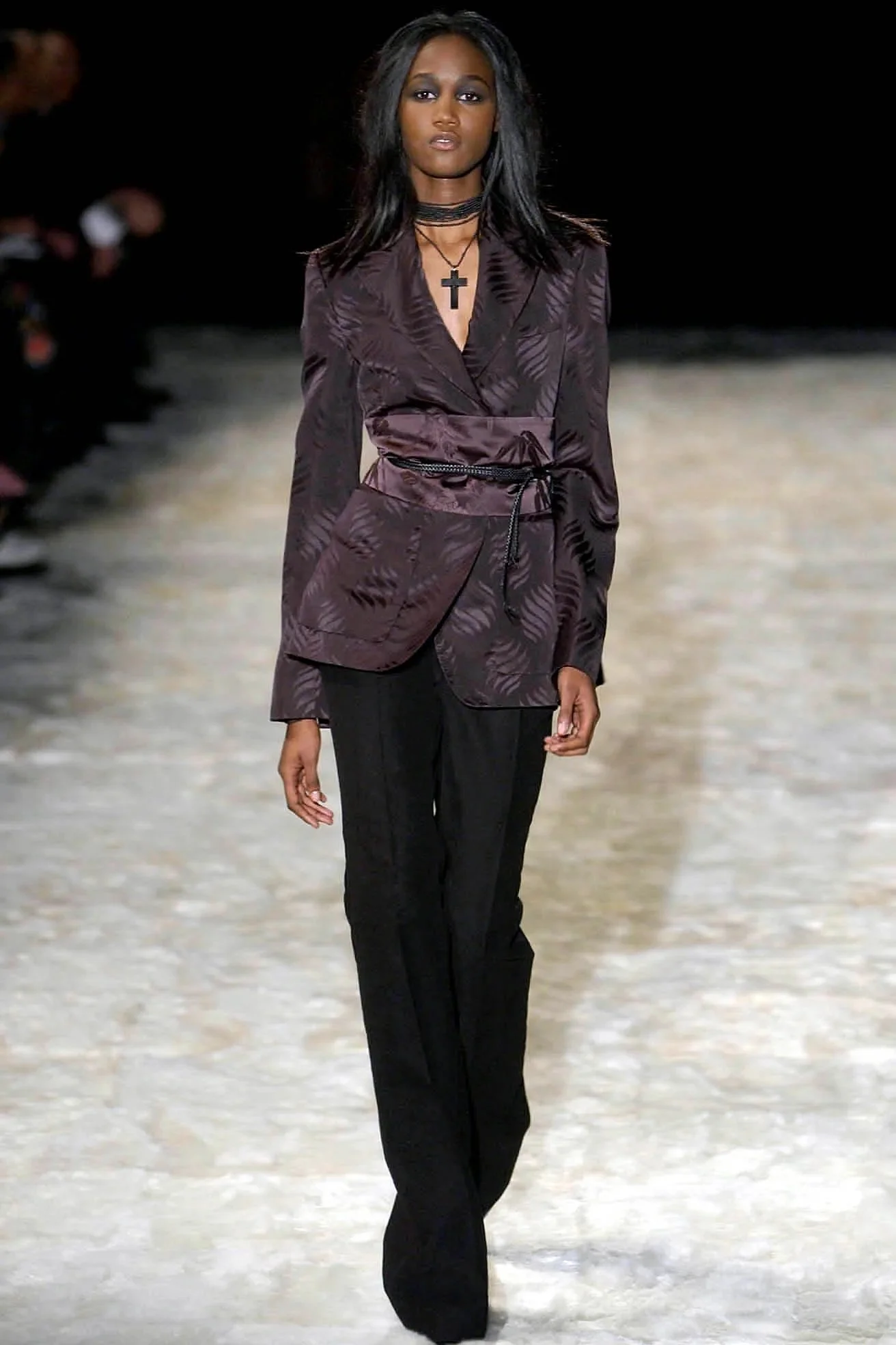 Gucci Tom Ford Era Kimono Top and Obi belt A/W 2002 — MAE Vintage